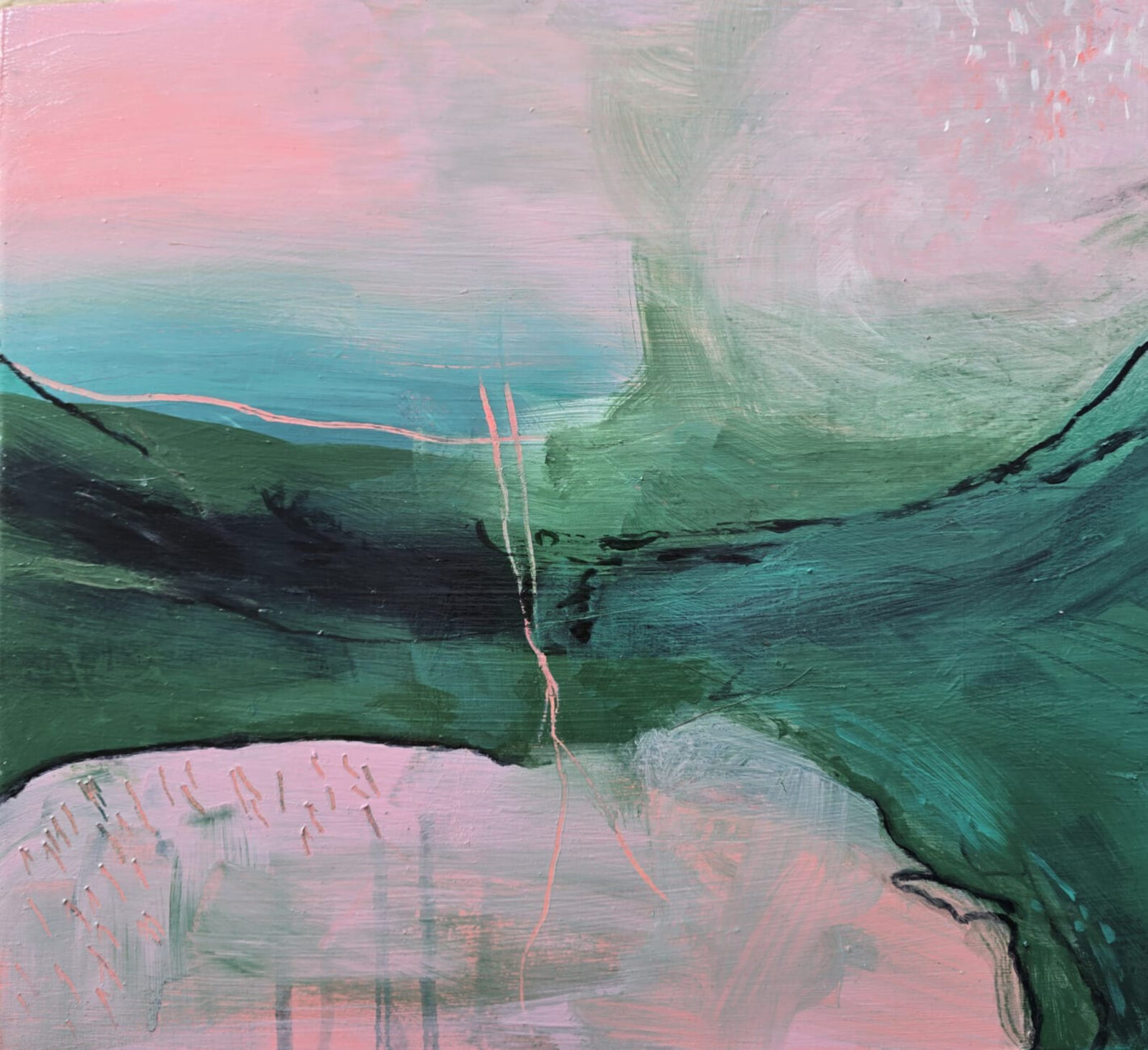Arcadia, 2026 — painting by Danielle Byrne
