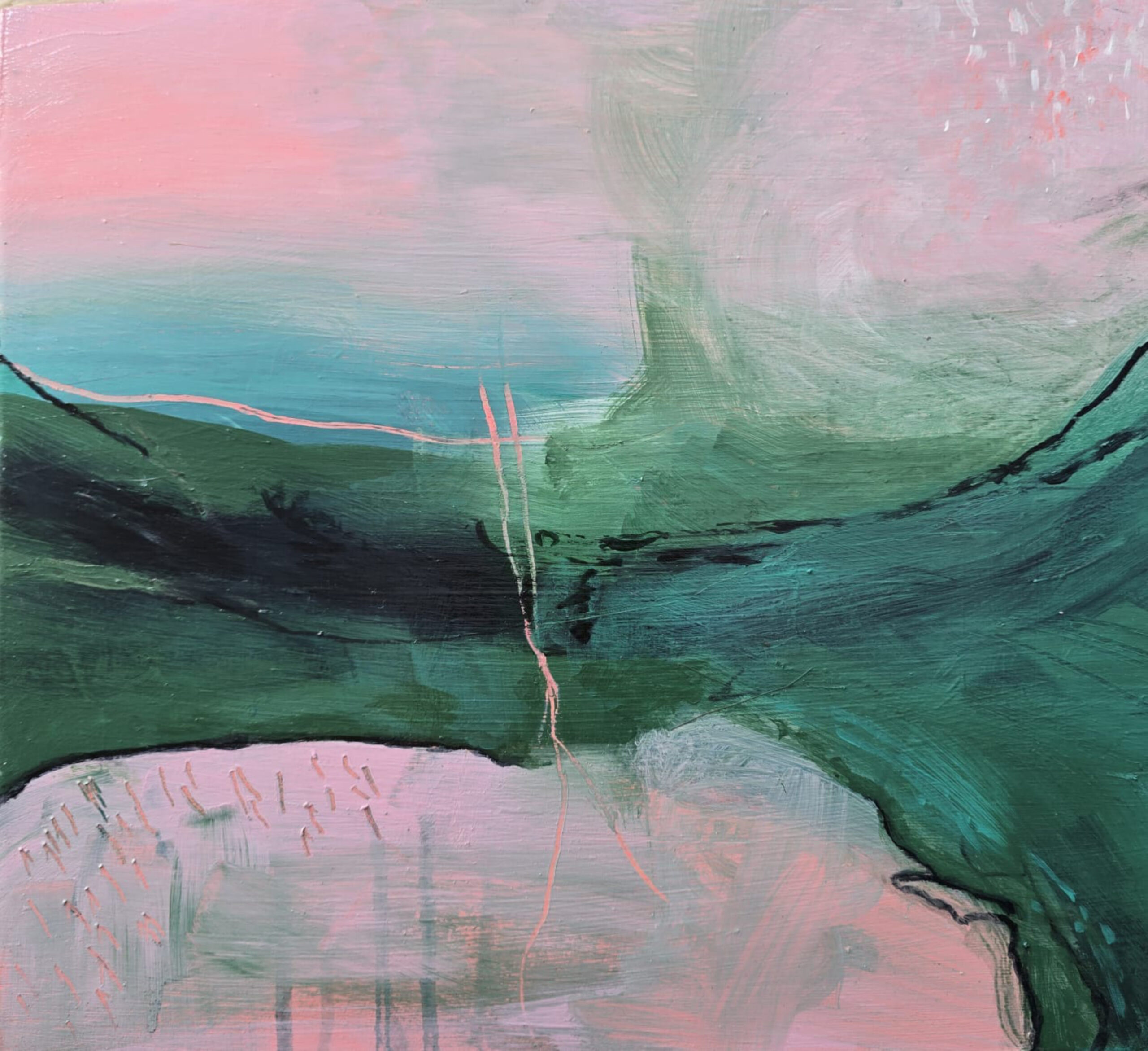 Arcadia, 2026 — painting by Danielle Byrne